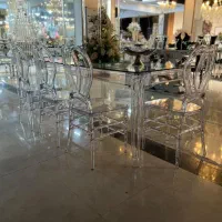 میز پلکسی مدل تینا /تالار/تالاری/رستورانی