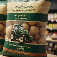 سیب زمینی بسته بندی