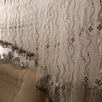 پرده اوپن جنس خوب اویز دار