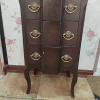 میز تلفن سه کشویی