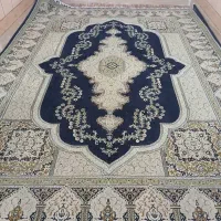 یک جفت فرش ۱۲متری ۷۰۰شانه نخ ابریشم درحدنو