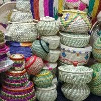 بانکه جای حبوبات حصیری