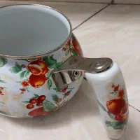 کتری لعابی قوری چینی  طرح دار|قوری، کتری، قهوهساز دستی|تهران, تختی|دیوار