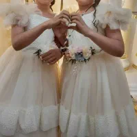 لباس عروس دخترانه سایز