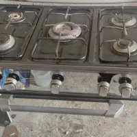 یک عدد گاز دودی نقره ای پنج شعله