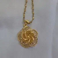 گردنبند طرح طلا