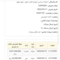 حواله ساینا دوگانه کارخانه مدل ۱۴۰۴|خودرو سواری و وانت|مشهد, جانباز|دیوار