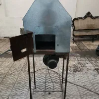 منقل و کوره ذغال فن دار