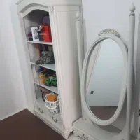 میز وسماور کمد اینه شیک|میز و صندلی غذاخوری|فشاپویه, |دیوار