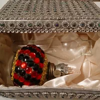 گردسوز تزئینی و جعبه کادویی تزئینی (صنایع دستی)