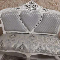 مبل استیل دسته سفید|مبلمان خانگی و میز عسلی|تهران, کیانشهر|دیوار