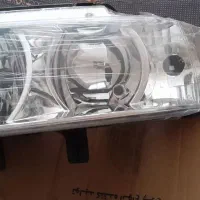 چراغ جلو سمند سپر جلو و عقب نقره ای و....