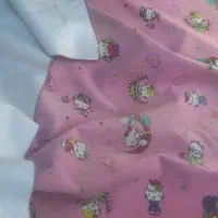 موکت دخترانه طرح کیتی ودراورصورتی