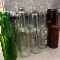 انواع بطری های شیشه ای ایرانی وخارجی