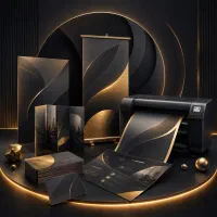 طراحی کارت ویزیت/سربرگ/بروشور/آگهی ترحیم