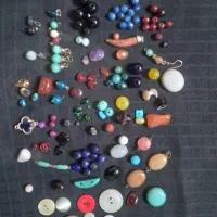 نگین و مهره جاسوئیچی قران کوچک چاپ سنگی سکه