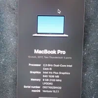 فروش  لب تاب مک بووک پرو ۱۳ اینچ|رایانه همراه|اردبیل, |دیوار