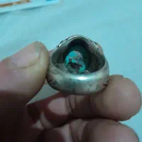 انگشترنقره فیروزه عجمی طبیعی|جواهرات|ورامین, ورامین|دیوار