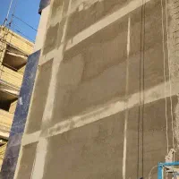 سیمانکاری  با دستگاه شات کریت  همراه با کلایمر