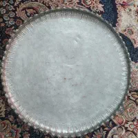 سینی مسی کنگره دار قدیمی