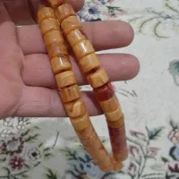 تسبیح صندلوس و کهربا|جواهرات|نهاوند, |دیوار