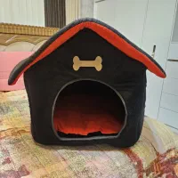 جای خواب  سگ و گربه طرح کلبه