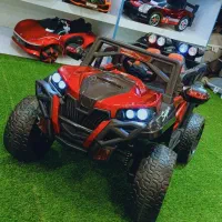 ماشین شارژی لاستیک اسفنجی و صندلی چرمی