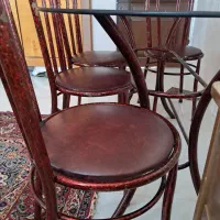 میز  صندلی فلزی محکم وزیبا       مناسب  باغ|میز و صندلی غذاخوری|مشهد, احمدآباد|دیوار