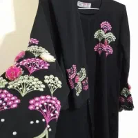 لباس مانتو شیک مشکی