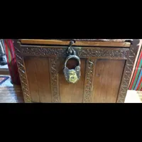 صندوق چوبی تاریخی
