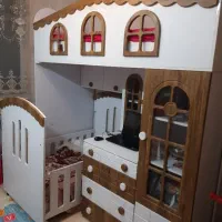 تخت خواب دو نفره کودک و نوجوان