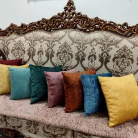کوسن مبل پارچه شانل