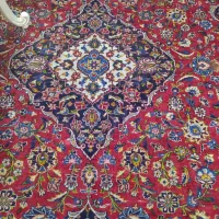 فرش دست بافت لاکی کاشان کارکرده