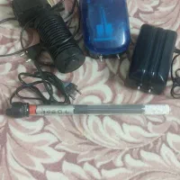 تعدادی وسایل آکواریوم