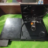 کنسول PS2 با تجهیزات کامل (فرمان و پدال و...