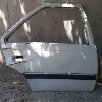 درب پژو پارس رنگ فابریک .نیاز به صافکاری دارد