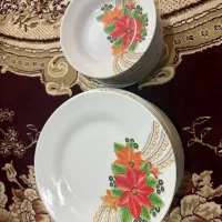 بشقاب ملامین|ظروف سرو و پذیرایی|لنجان, |دیوار