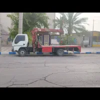 خدمات جرثقیل ایسوزو کفی دار 6تن