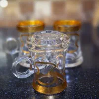 سه دست استکان..|ظروف سرو و پذیرایی|رفسنجان, |دیوار