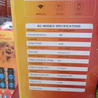 اسپیکر پارتی باکس GY 8822 با میکروفن بیسیم|سیستم صوتی خانگی|تهران, صادقیه|دیوار