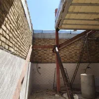 جوشکاری سیار ،اجرا پله و ساخت سایه بان بدون پایه .|خدمات پیشه و مهارت|بافت, |دیوار