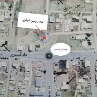 زمین تجاری در مرکز شهر توحید (داخل طرح)|فروش زمین و ملک کلنگی|هلیلان, |دیوار