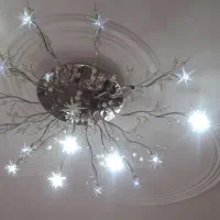 لوستر سقفی مدل ستاره