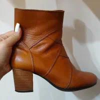 نیم بوت چرم سایز۳۸