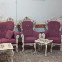 مبل ۹ نفره راش|مبلمان خانگی و میز عسلی|قم, شهرک توانیر|دیوار