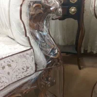 یک سرویس مبل سلطنتی قهوه ای خیلی خوشرنگ|مبلمان خانگی و میز عسلی|ری, فیروزآبادی|دیوار