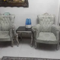 مبلمان هفت نفره با میز نهار خوری 8نفره|مبلمان خانگی و میز عسلی|گرمدره, |دیوار