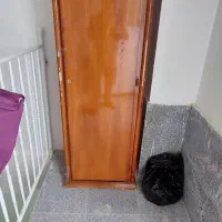 کمد اویز لباس با یه طبقه پایینش