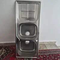 سینک اخوان ودرب حیاطی سنگین۲لت