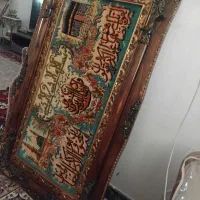 تابلو فرش دستبافت گل هاش فقط ابریشم هست